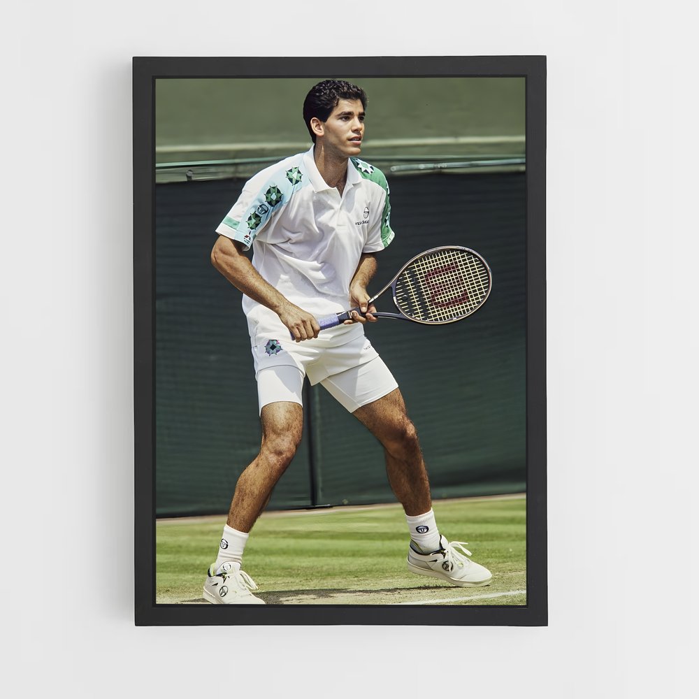 Poster Pete de sampras – affiche Tennis (vue 2)